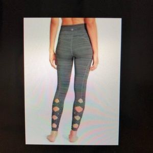 Athletes High Rise ribbon cut out tight